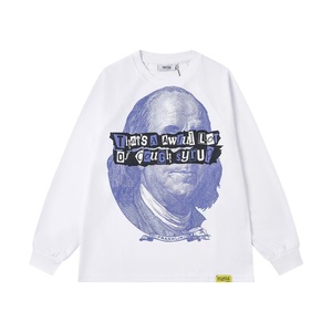 Camiseta de manga larga de algodón tipo waffle para hombre, estilo urbano, holgada, con hombros caídos, 100% algodón tejido, de la colección That's Awful Lot Cough Syrup - Product Image 2