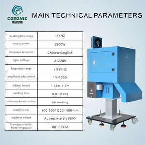 Nieuwe Cgsonic 2000W 220V Ultrasone Nozzle Separator Plastic Degasmachine Fabrieksprijs - Product Image 2