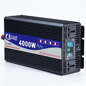 Convertidor de Energía de Onda Sinusoidal Pura de Alta Calidad para el Hogar, de 12v 24v 48v 60v a CA 110V 220V, 3000W 4000W 5000W - Product Image 2