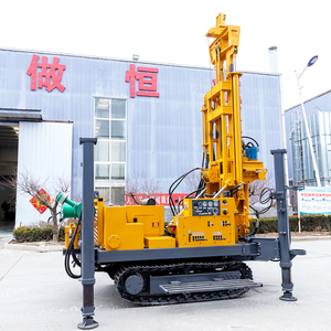 Foreuse rotative Hengwang 600 mm, nouvelle machine <span class=keywords><strong>de</strong></span> forage <span class=keywords><strong>de</strong></span> puits d'eau sur chenilles, alimentée au diesel, avec moteur, profondeur maximale 300 m - Product Image 4