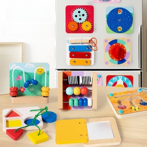 Tablero <span class=keywords><strong>de</strong></span> Actividades Montessori, Juegos <span class=keywords><strong>de</strong></span> Motricidad Fina, Aprendizaje <span class=keywords><strong>de</strong></span> Habilidades para <span class=keywords><strong>la</strong></span> <span class=keywords><strong>Vida</strong></span>, Entrenamiento Sensorial, Juguetes Educativos para Niños y Niñas - Product Image 2