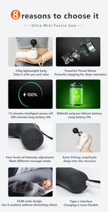 Pistola per Massaggio ad Alta Frequenza Mini Massaggiatore Elettrico per Rilassamento Muscolare e Fasciale per Uso Domestico - Product Image 5