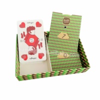 Cartes à Jouer Allemandes Personnalisées pour la Famille - Jeu de Cartes de Société Durable et Personnalisable pour Rendez-vous Galants et Soirées, avec Impression Couleur Intégrale