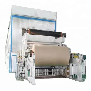 Price of cartoon kraft paper making machine for 1575mm waste paper recycling production line