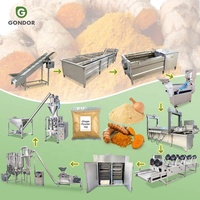Machine de traitement continue pour gingembre, ail cristallisé, oignon et curcuma, fournisseur d'équipements et de poudres