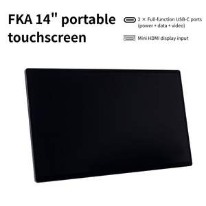 Monitor Portabel Layar Sentuh LCD 14 inci untuk Laptop OEM ODM Grosir FKAPM1402 - Product Image 1