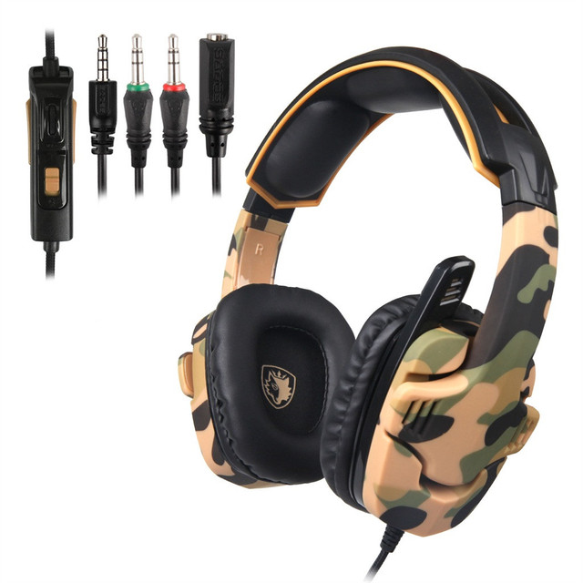 Ancreu SADES SA930 Wired Gaming 3.5 Headphone With Microphone Headset for PS4 HIFI Stereo Sound Earphone for Game Player