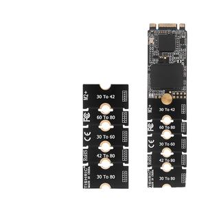 لوحة تمديد SSD طراز TISHRIC NVME M.2 2230/42 2260 2280 إكسسوارات كمبيوتر قابلة للتعديل الحر لوحة بطاقة وقوس محول بحجم طويل - Product Image 1