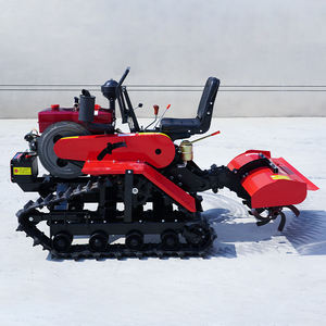 Agriculture agricole chinoise multifonctionnelle 25hp 30hp 35hp 40hp Power Tiller Herse à disques Mini tracteur à chenilles à vendre - Product Image 4