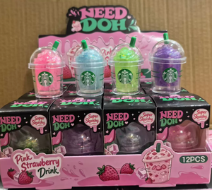 Star, <span class=keywords><strong>Dr</strong></span> <span class=keywords><strong>Pepper</strong></span>, Sprite, Needoh pink Drink Ice Cube Squishy, Jouets sensoriels Squishy à montée lente en sucre de malt, Jouet anti-stress à montée lente - Product Image 5