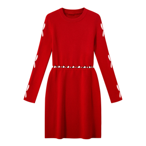 Conjunto Elegante de Punto para Dama de Uso Casual, Atuendo de Moda para Otoño e Invierno, Set de Falda para Mujer - Product Image 2