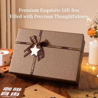 Coffret cadeau café, cadeau d'anniversaire pour petite amie, femme, meilleure amie, boîte à bougies