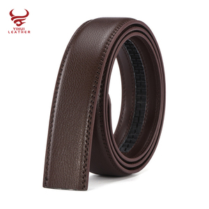 Cinturón de cuero para hombre, correa de cuero de doble capa sin hebilla, sin hebilla, 3,5, cinturón de cuero para hombre - Product Image 3