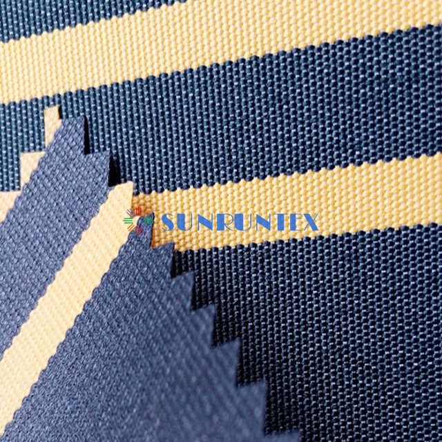 Waterproof 100% Polyester Solution Dyed Awning Fabric