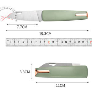 سكين تخييم قابل للطي شديد الحدة 14c28n متعددة الأغراض للأماكن الخارجية - Product Image 3