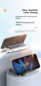 Banque d'alimentation <span class=keywords><strong>solaire</strong></span> <span class=keywords><strong>portable</strong></span> 10000 30000mah avec grande capacité 4 sorties USB Type C <span class=keywords><strong>Chargeur</strong></span> de <span class=keywords><strong>batterie</strong></span> de téléphone <span class=keywords><strong>portable</strong></span> - Product Image 4