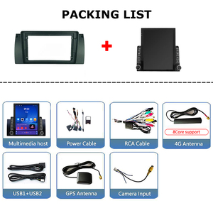 9.7 "Tesla Écran Vertical Android Voiture Audio pour BMW Série 5 E39 X5 E53 4G WiFi Carplay Lecteur Multimédia Gps Navigation - Product Image 4