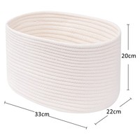 3 paquets d'étagères rectangulaires pour placard à vêtements paniers d'organisation de placard bacs de rangement vides panier cadeau paniers tissés pour bébé pépinière