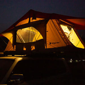 <span class=keywords><strong>Dune</strong></span> RT01 Couleur personnalisée Off-Road Camper Remorque Toit Tente Toile Matériel Fabriqué en Chine - Product Image 3