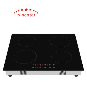 Kitchen Appliance Restaurant <strong>Timer</strong> 4 Burner Induction <strong>Cooker</strong> Hob - Product Image 1