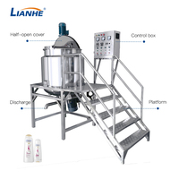 Équipement de fabrication sur mesure pour réservoirs de mélange de liquides chimiques, mélangeurs chauffants pour gel dépilatoire, homogénéisateurs pour désinfectants et détergents
