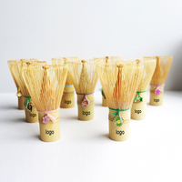 Fouet à Matcha Traditionnel Japonais Fait Main en Bambou, Accessoire d'Outil Japonais Très Vendu, Fouet à Matcha Chasen avec Breloque
