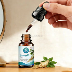 Huile essentielle de ginseng pure 10 ml, huile de soin de la peau naturelle nourrissante pour le soin quotidien du visage et du corps - Product Image 2