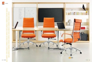 Ergonómico blanco cuero de la PU de la computadora de escritorio, silla de oficina de entrada de datos trabajo <span class=keywords><strong>a</strong></span> casa. - Product Image 6