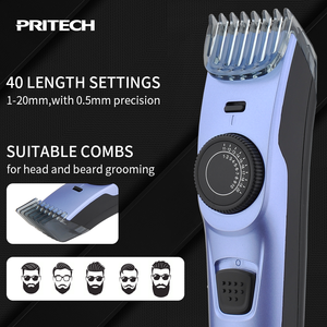 Tondeuse à <span class=keywords><strong>cheveux</strong></span> sans fil professionnelle personnalisable avec logo, économique, rechargeable, pour hommes, usage domestique - Product Image 4