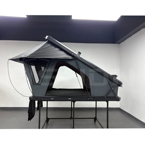 Tente de toit rigide SNDN 4x4 OEM ODM à ouverture rapide, charnière <span class=keywords><strong>en</strong></span> X, <span class=keywords><strong>en</strong></span> aluminium, avec panneau solaire, installation facile - Product Image 1