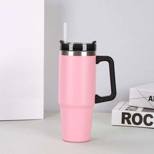 Stainless Steel <b>Cup</b> for Adults, 30Oz Thermal Insulation <b>Cup</b> With Modern Design Straw - Product Image 6