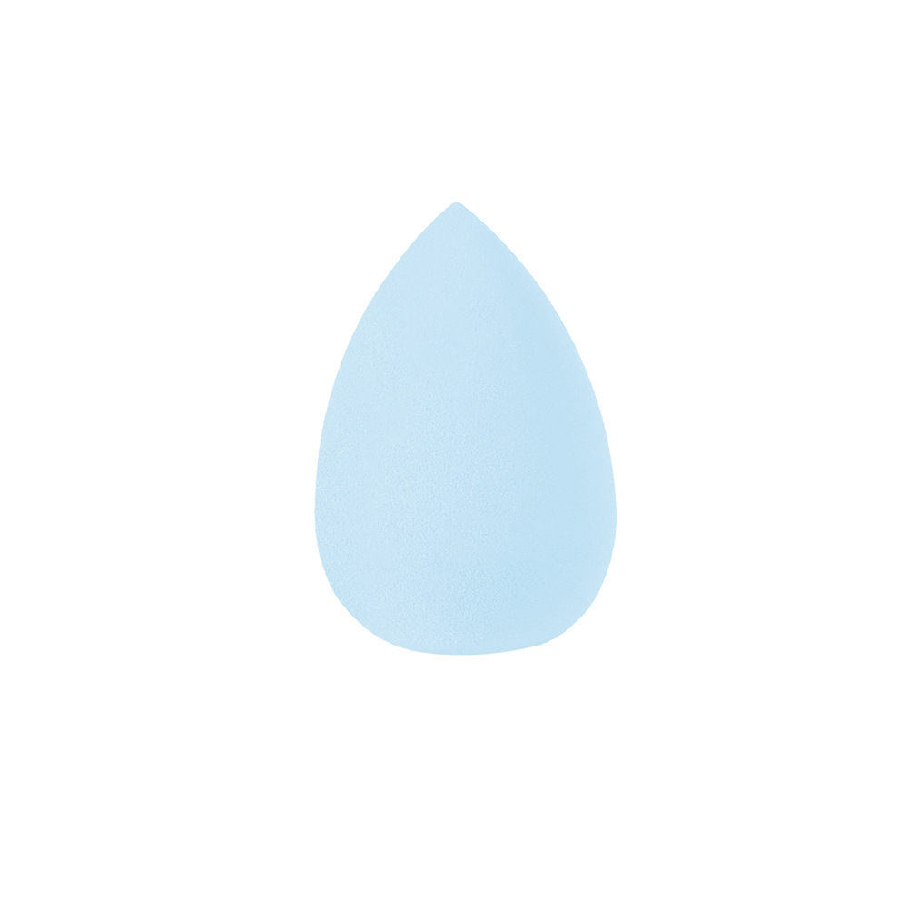 Mini powder puff blue