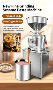 Broyeur Commercial Vertical pour Noix, Arachides, Pistaches, Amandes, Noix de Cajou, Sésame – Machine à Pâte et Beurre de Cacahuète - Product Image 3