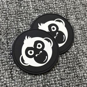 Custom Clothing Hat logo 3D <b>Transparent</b> Color Soft Rubber PVC Silicone Embossed Patch <b>Label</b> Pvc Heat Transfer Patch - Product Image 1