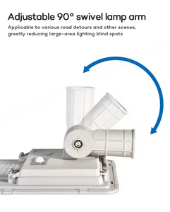 Ventes directes des fabricants de lampadaire solaire haute puissance de haute qualité étanche IP 67 100W 200W 300W - Product Image 4