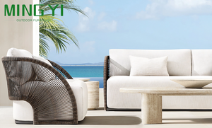 Bán Buôn Mây Hồ Bơi Bên <span class=keywords><strong>Lounger</strong></span> Đồ Nội Thất Ngoài Trời Hồ Bơi Ghế Ngoài Trời Chaise Phòng Chờ Hồ Bơi Đồ Nội Thất Sofa Giường Ngoài Trời - Product Image 2