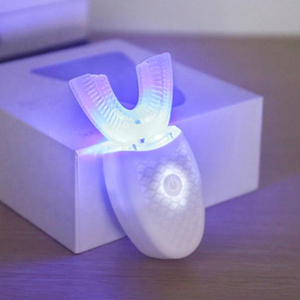 Cepillo de Dientes Eléctrico Sónico Automático en Forma de U, con Cerdas Suaves, Resistente al Agua y Recargable, para Blanqueamiento Dental, OEM ODM - Product Image 5