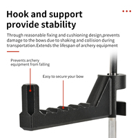 Support de repose-tête pour arc SPG, support de montage pour arc à poulies, équipement de pratique de chasse, support de rangement, accessoires pour ami de tir