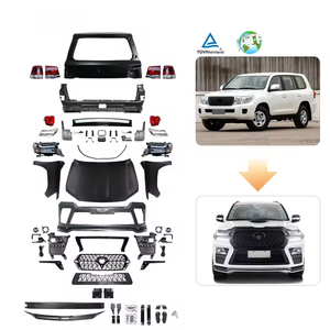 Kit de Actualización de Carrocería para Toyota Land Cruiser 200 2008-2016 a Modelo E <span class=keywords><strong>2021</strong></span>, Parachoques, Parrilla, Faros Delanteros - Product Image 1