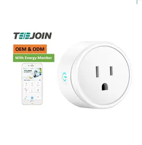 TEEJOIN Energie Überwachung Tuya Control Mini 10a Homekit Uns Outlet Alexa Wifi Smart Plug