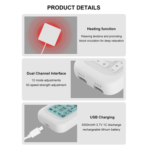 Kunden spezifische 16 Modi 20 Intensität Digitale Physiotherapie Körper massage gerät Tens Maschine zur Schmerz linderung Akupunktur Massage produkte - Product Image 3