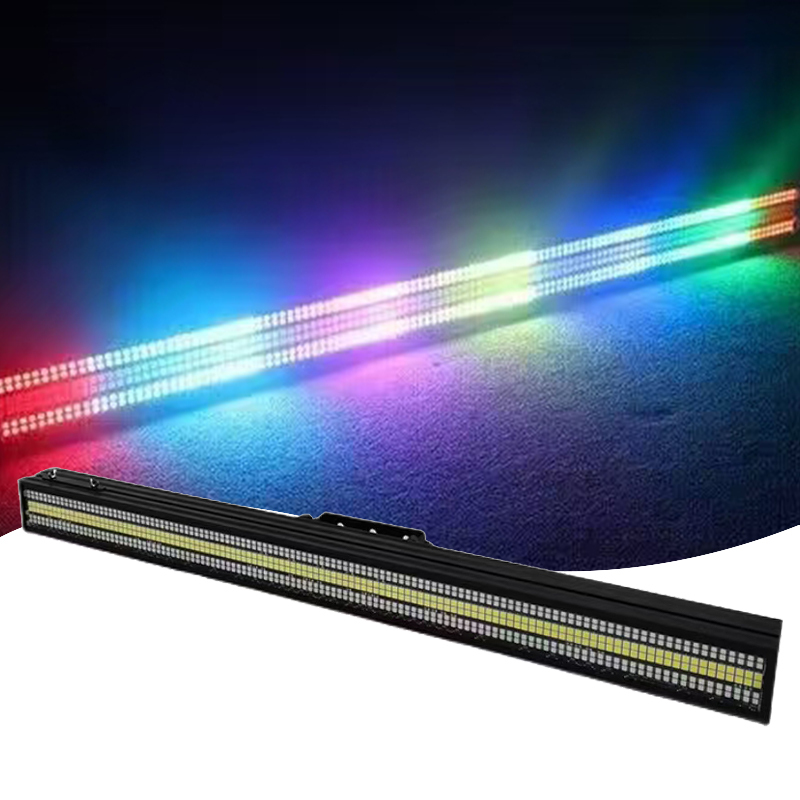 Igreslite 720pcs Color Led Strip Strobe Light DJ Strobe Flash Wall Washer Long Strip Stage Lighting
