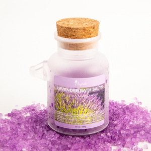 100% Naturel avec du beurre de karité <span class=keywords><strong>Formule</strong></span> originale Tremper dans l'eau de mer Détente Bain SPA Sels de bain 350g Parfum personnalisé - Product Image 5