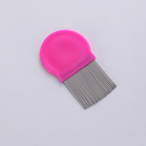 Vente en gros de fournitures modernes et écologiques pour animaux de compagnie peigne à <span class=keywords><strong>puces</strong></span> en acier inoxydable pour l'élimination des poux de chien et de <span class=keywords><strong>chat</strong></span> en matière plastique - Product Image 3