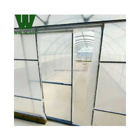 Ensemble complet de serre fabriqué en usine Film de tunnel agricole haute résistance Polytunnels transparents en plastique pour serre