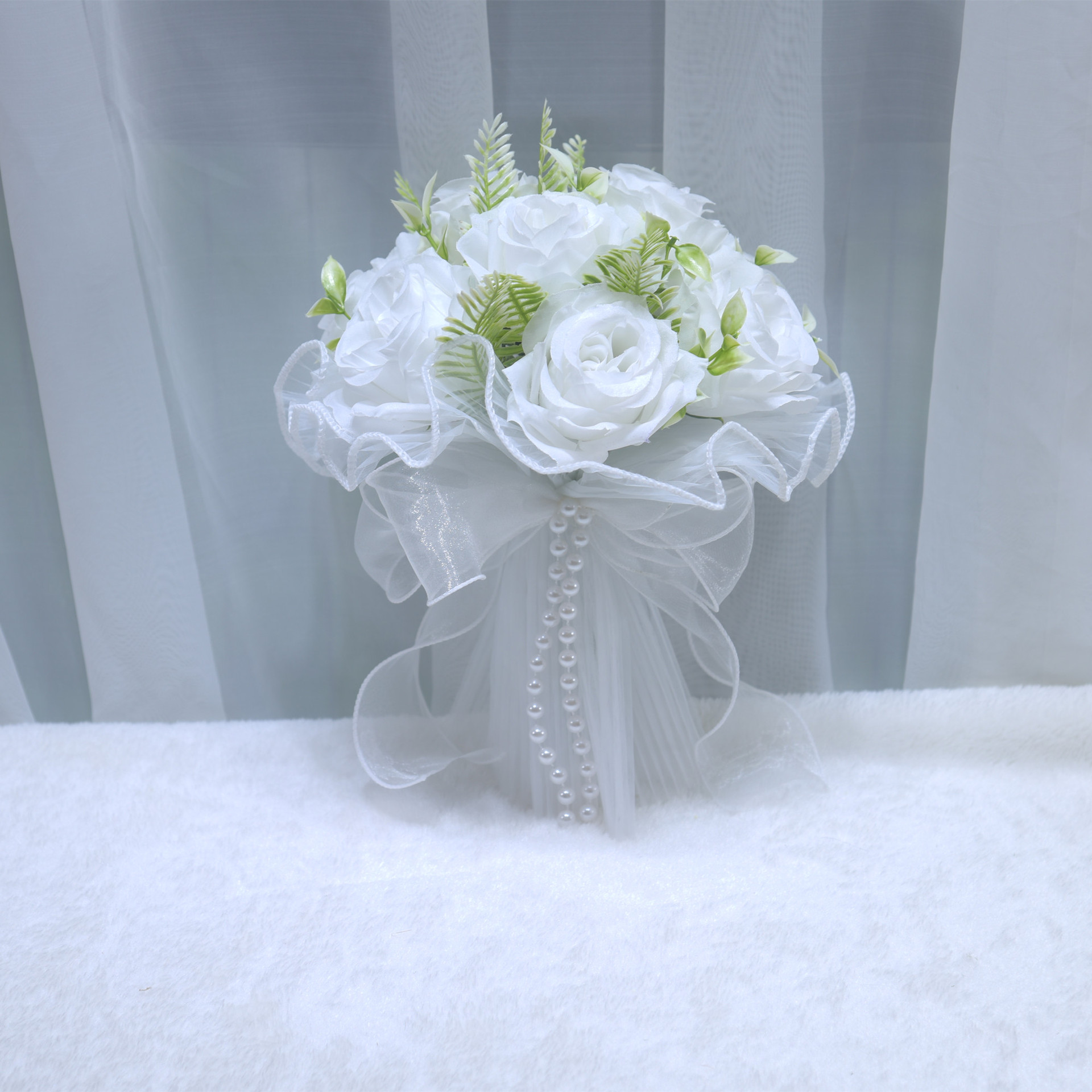 196 snowy mist rose white