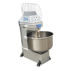 Industrial spiral dough mixer for making bread