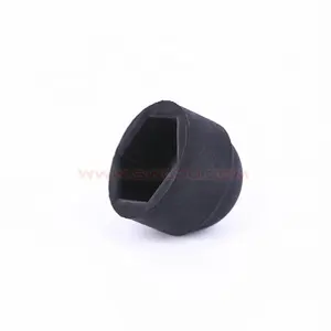 Conductive Custom Hexagonal Bolt Nut Cover Silicone Rubber Nipple Bolt Cap