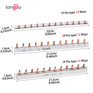 บัสบาร์แบบ DPN 1P/2P/3P/4P 12 ตำแหน่ง รุ่น M250 - Product Image 3