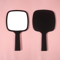 Miroir de poche compact 3D imprimé, miroir à main, service OEM ODM avec logo personnalisé, emballage au design exclusif, fiable